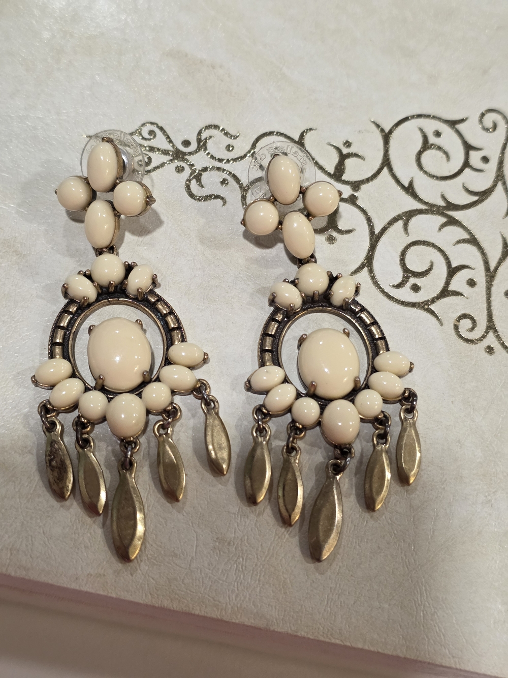 Stella & Dot Havana Chandelier Earrings